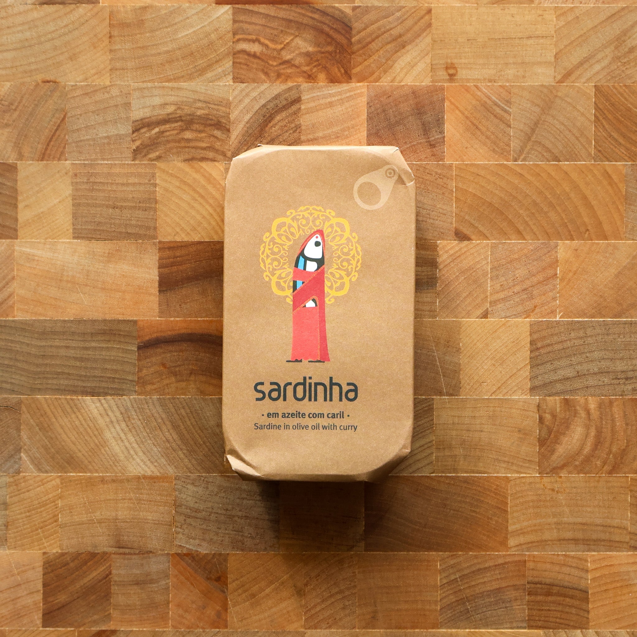 Sardinha - Sardines in Olive Oil w/ Curry - FishNook Tinned Seafood Co.