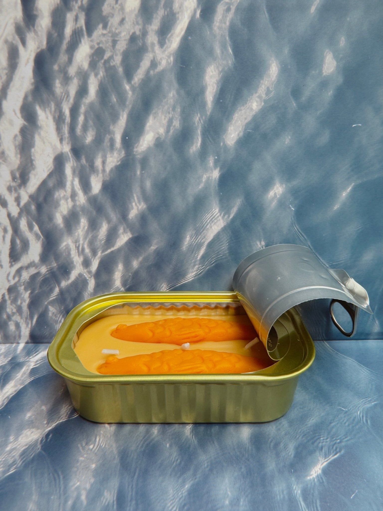 Tinned Candle - Tinned Fish Candle - Sandalwood - FishNook Tinned Seafood Co.