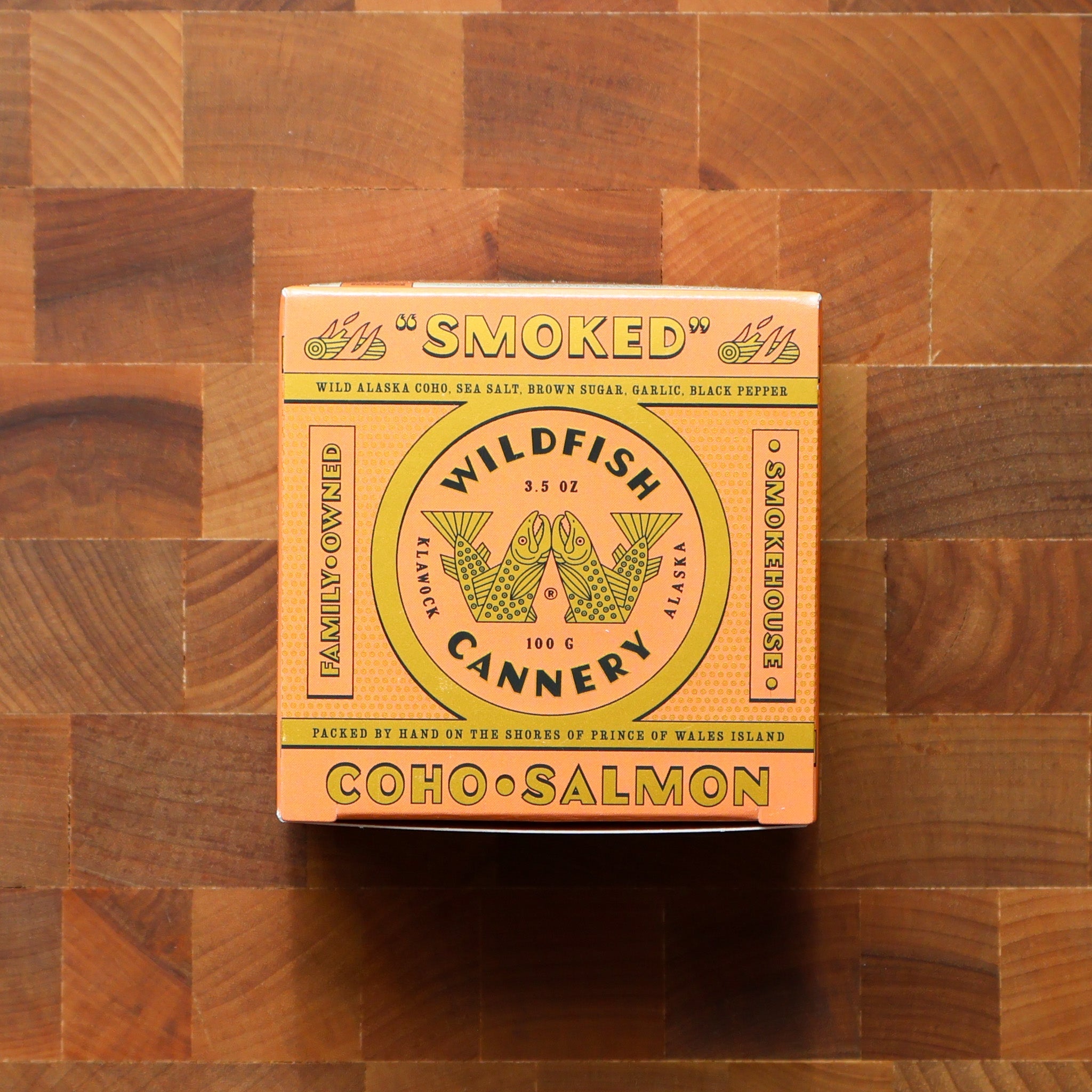 Wildfish Cannery - Smoked Coho Salmon - FishNook Tinned Seafood Co.