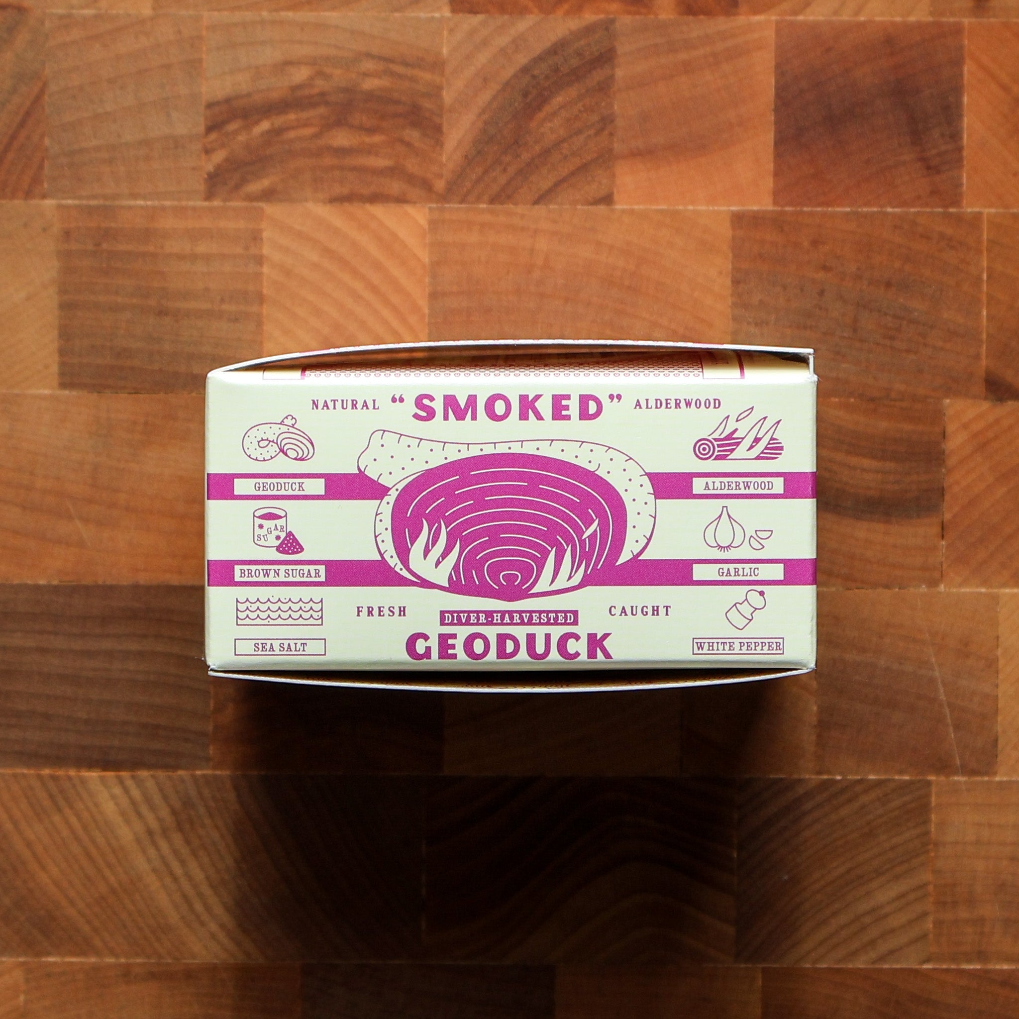 Wildfish Cannery - Smoked Geoduck (Limited) - FishNook Tinned Seafood Co.