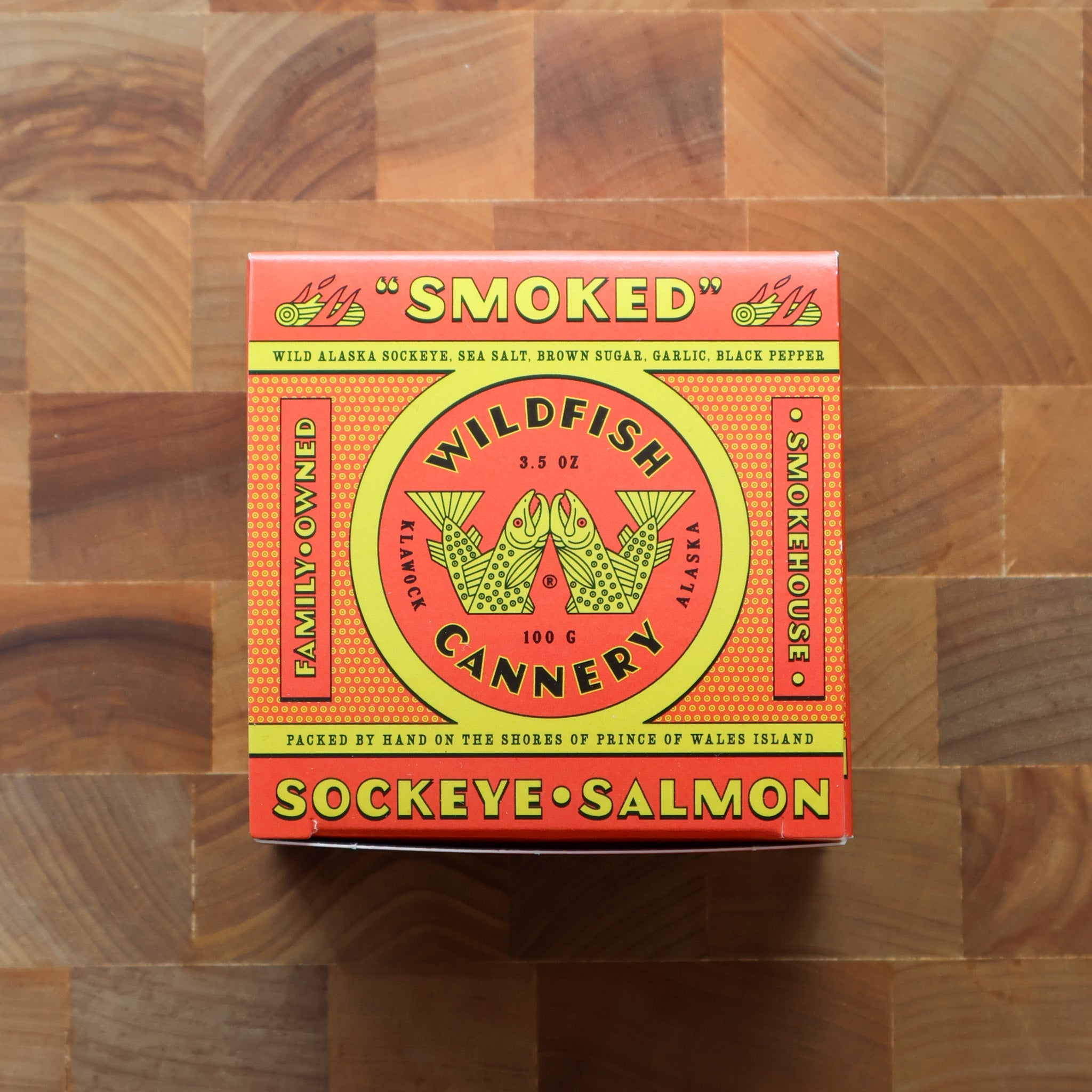 Wildfish Cannery - Smoked Sockeye Salmon - FishNook Tinned Seafood Co.