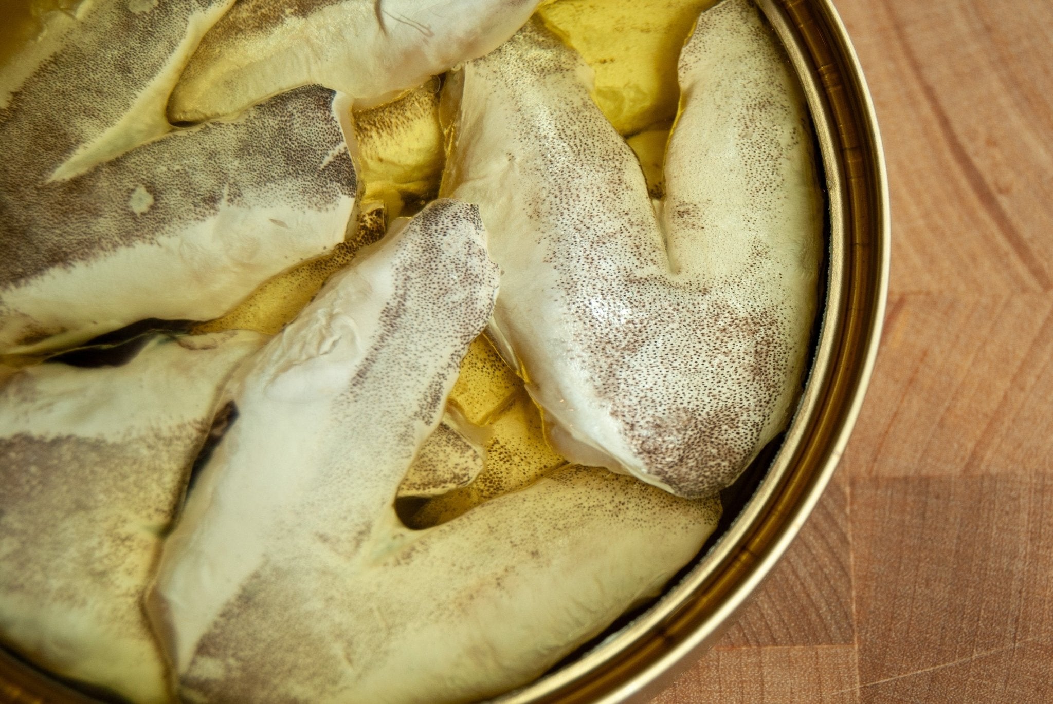 Hake Cheeks "Cocochas" in Olive Oil - FishNook Tinned Seafood Co.