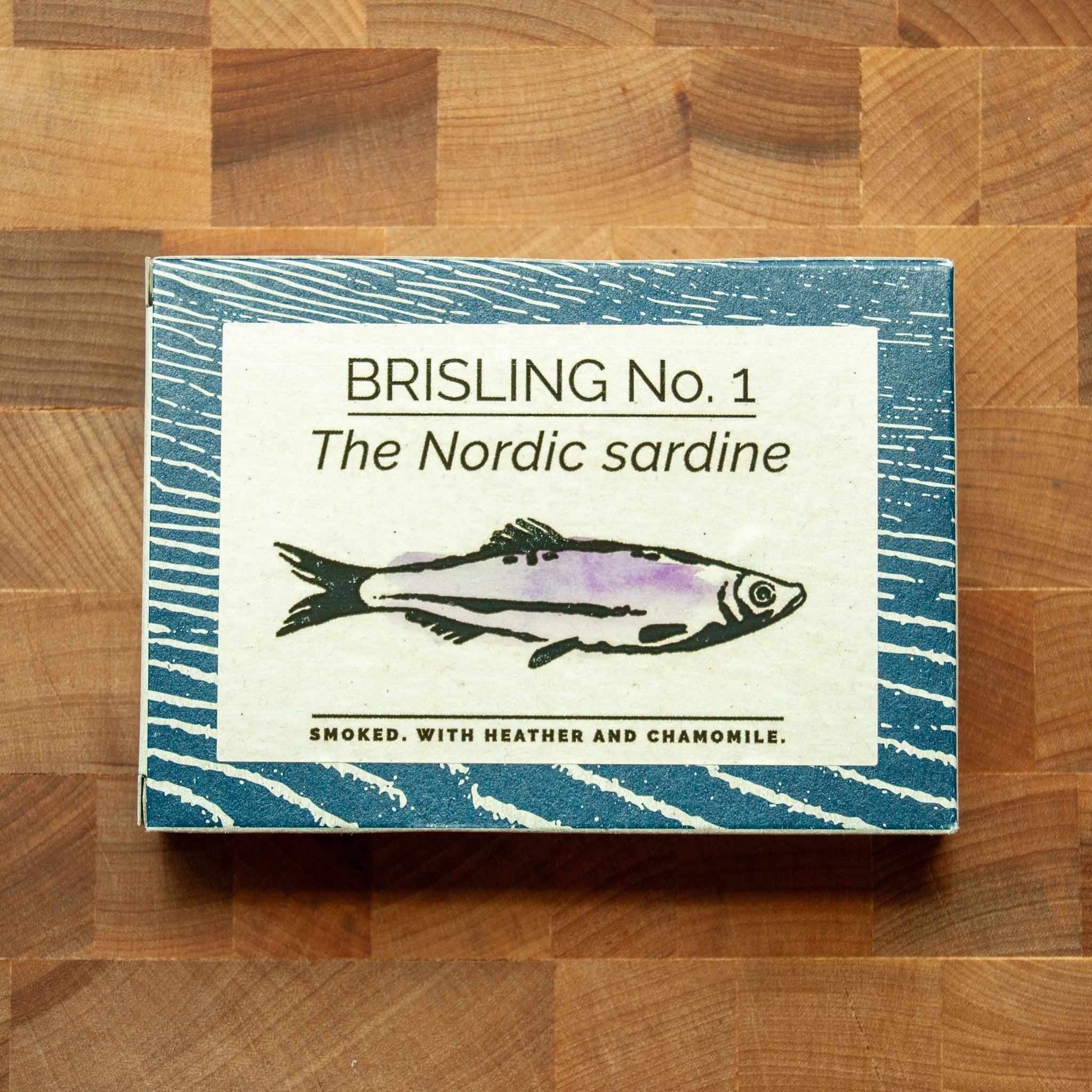 Fangst - Heather & Chamomile Smoked Sprats - FishNook Tinned Seafood Co.
