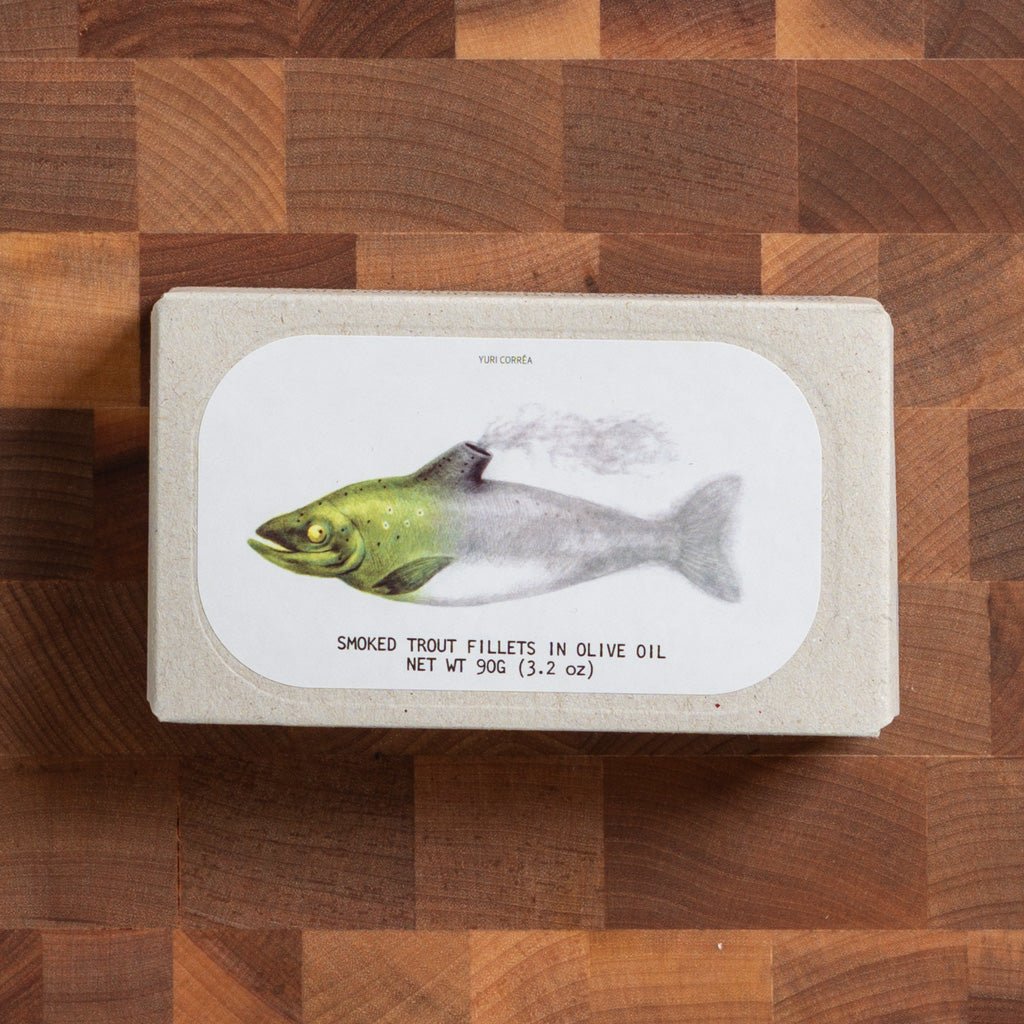 Jose Gourmet Smoked Trout Fillets in Olive Oil - FishNook Tinned Seafood Co.