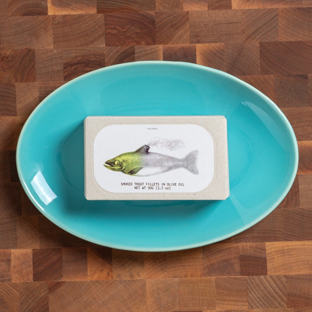 Jose Gourmet Smoked Trout Fillets in Olive Oil - FishNook Tinned Seafood Co.