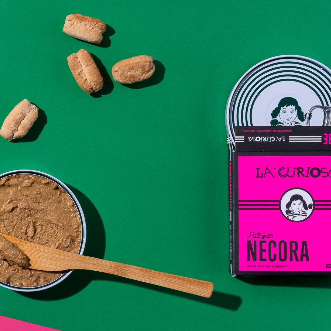 La Curiosa Crab Paté (Paté De Nécora) - FishNook Tinned Seafood Co.