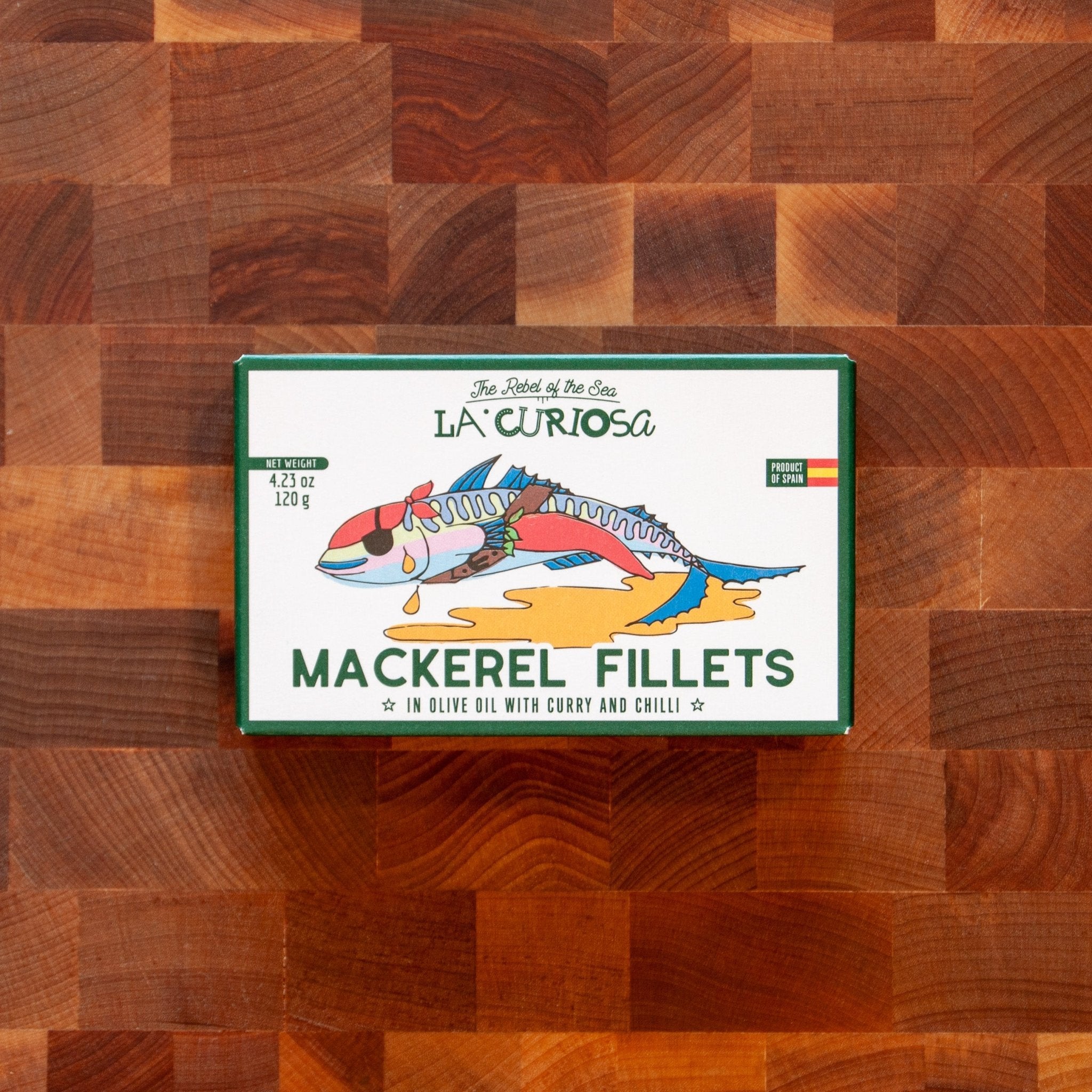 La Curiosa Mackerel Fillets with Curry and Piri Piri | ShopFishNook ...