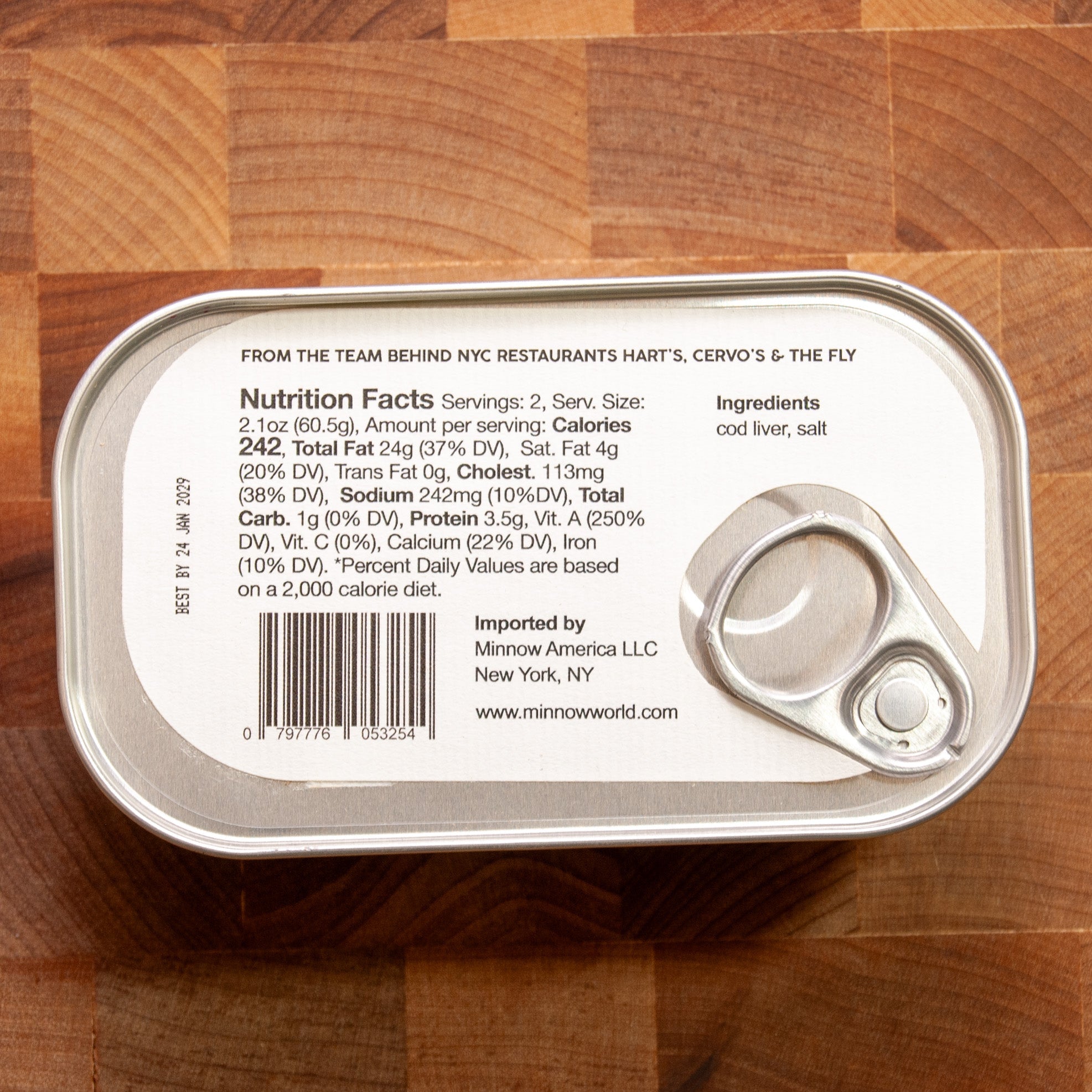 Minnow Cod Liver - FishNook Tinned Seafood Co.