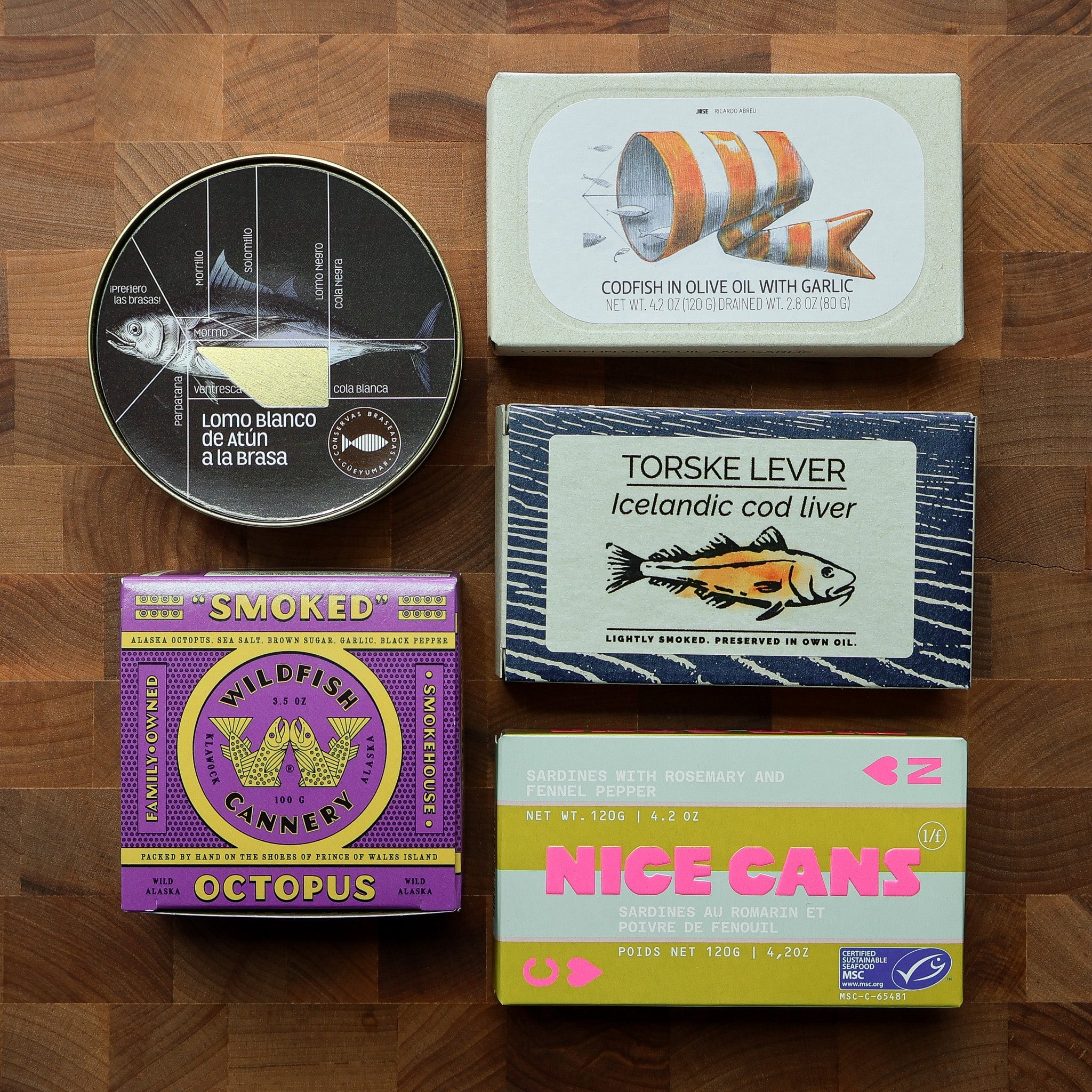 FishNook Tinned Seafood Co. - Monthly Tinned Fish Subscription - July Box - FishNook Tinned Seafood Co.