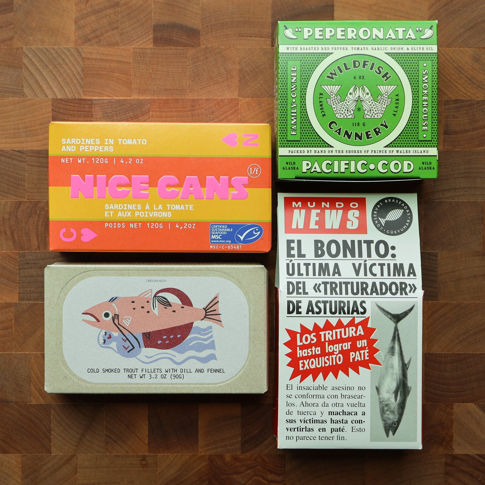 FishNook Tinned Seafood Co. - Monthly Tinned Fish Subscription - July Box - FishNook Tinned Seafood Co.