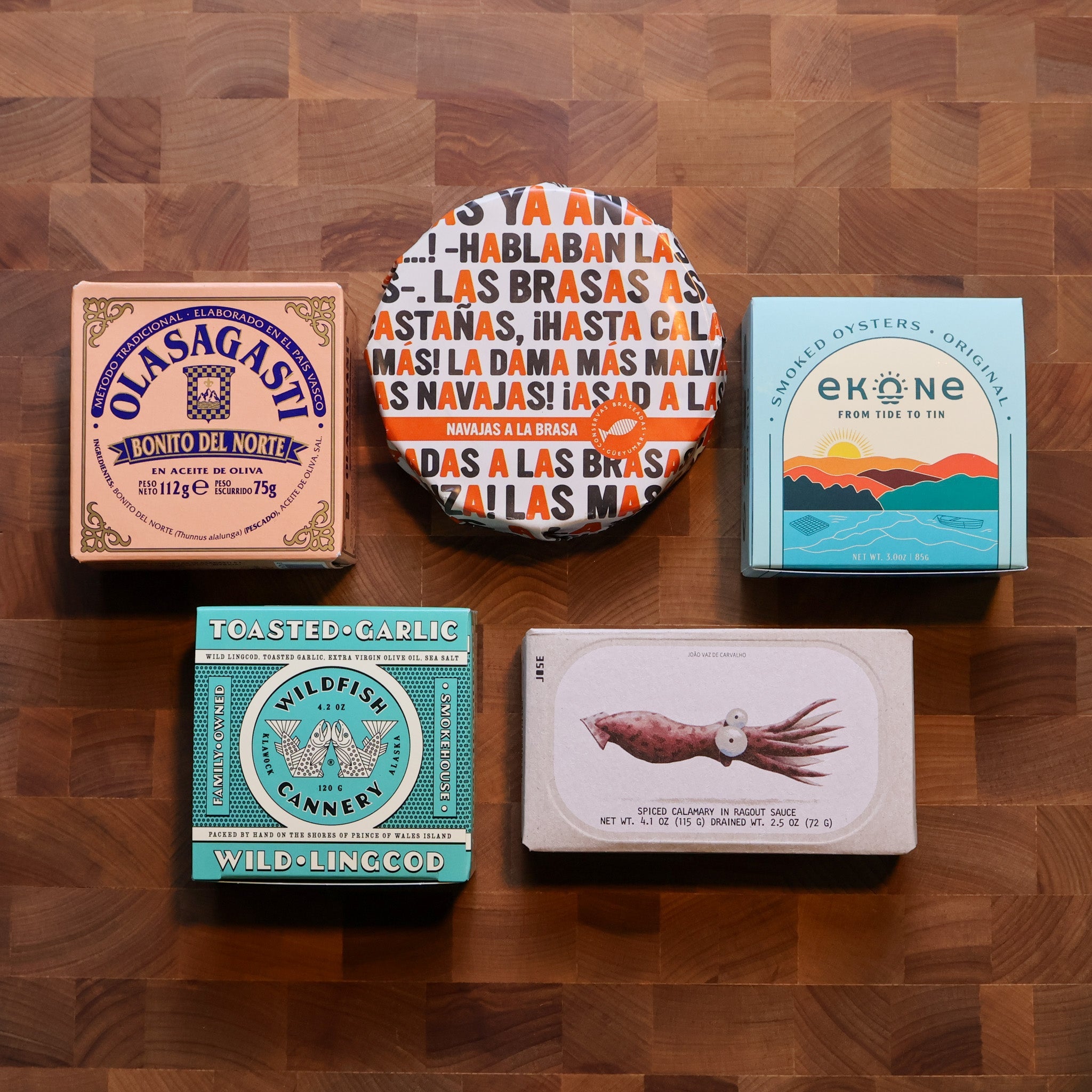 FishNook Tinned Seafood Co. - Monthly Tinned Fish Subscription - June Box - FishNook Tinned Seafood Co.