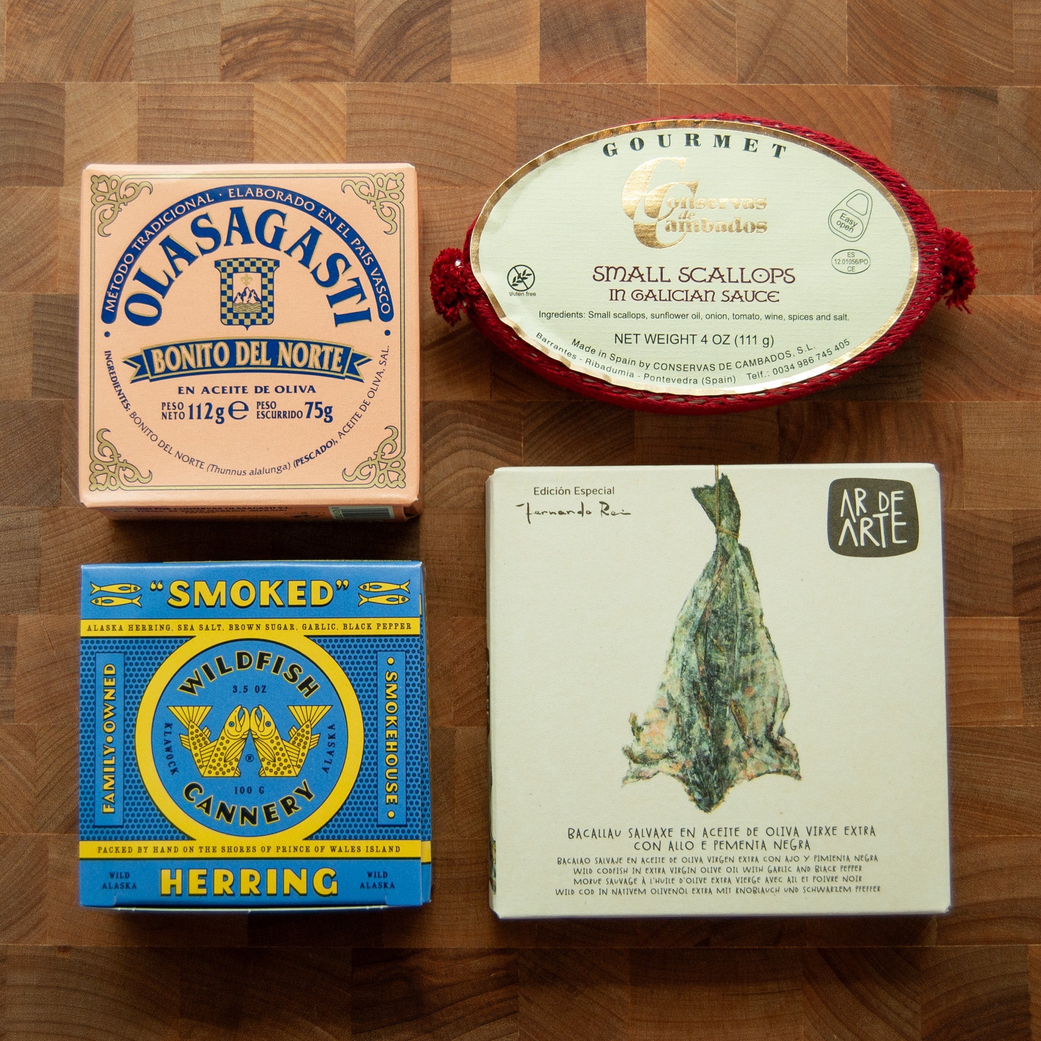 FishNook Tinned Seafood Co. - Monthly Tinned Fish Subscription - May Box - FishNook Tinned Seafood Co.