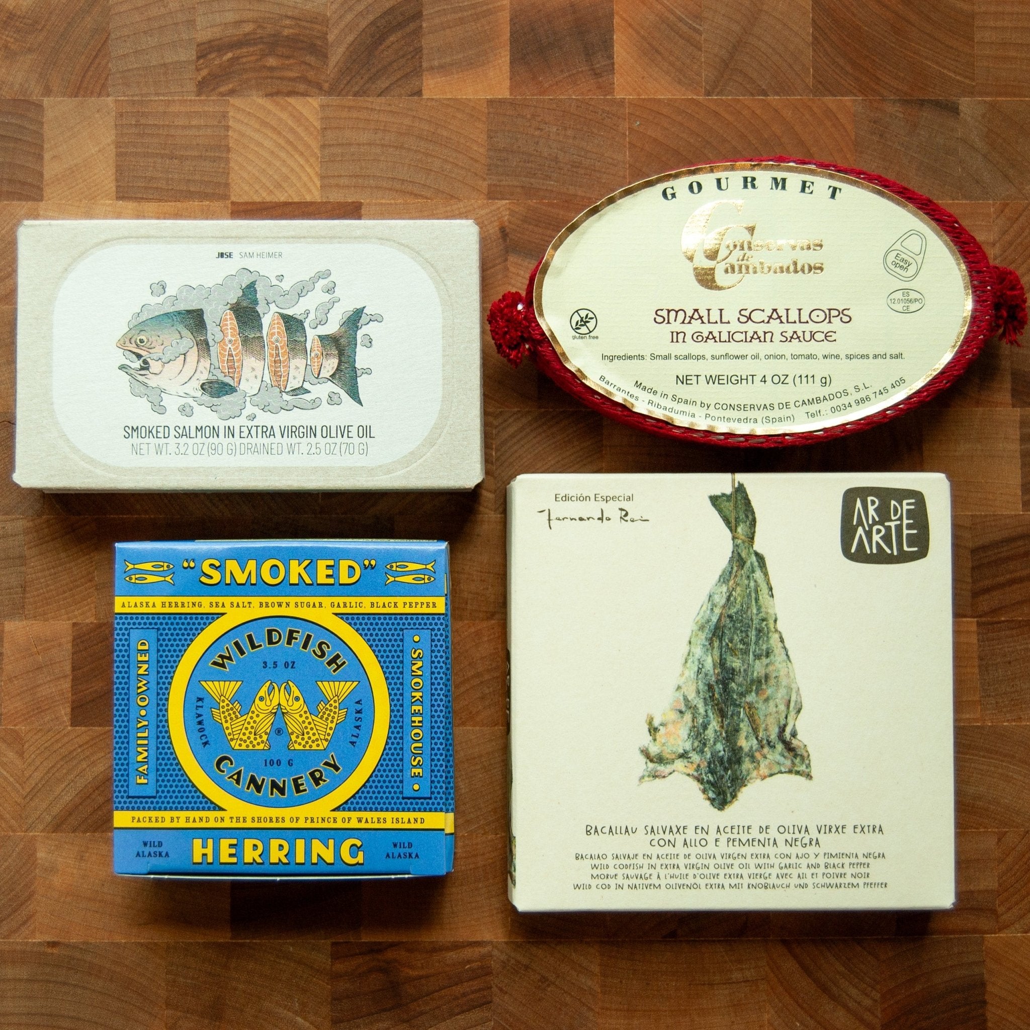 FishNook Tinned Seafood Co. - Monthly Tinned Fish Subscription - May Box - FishNook Tinned Seafood Co.