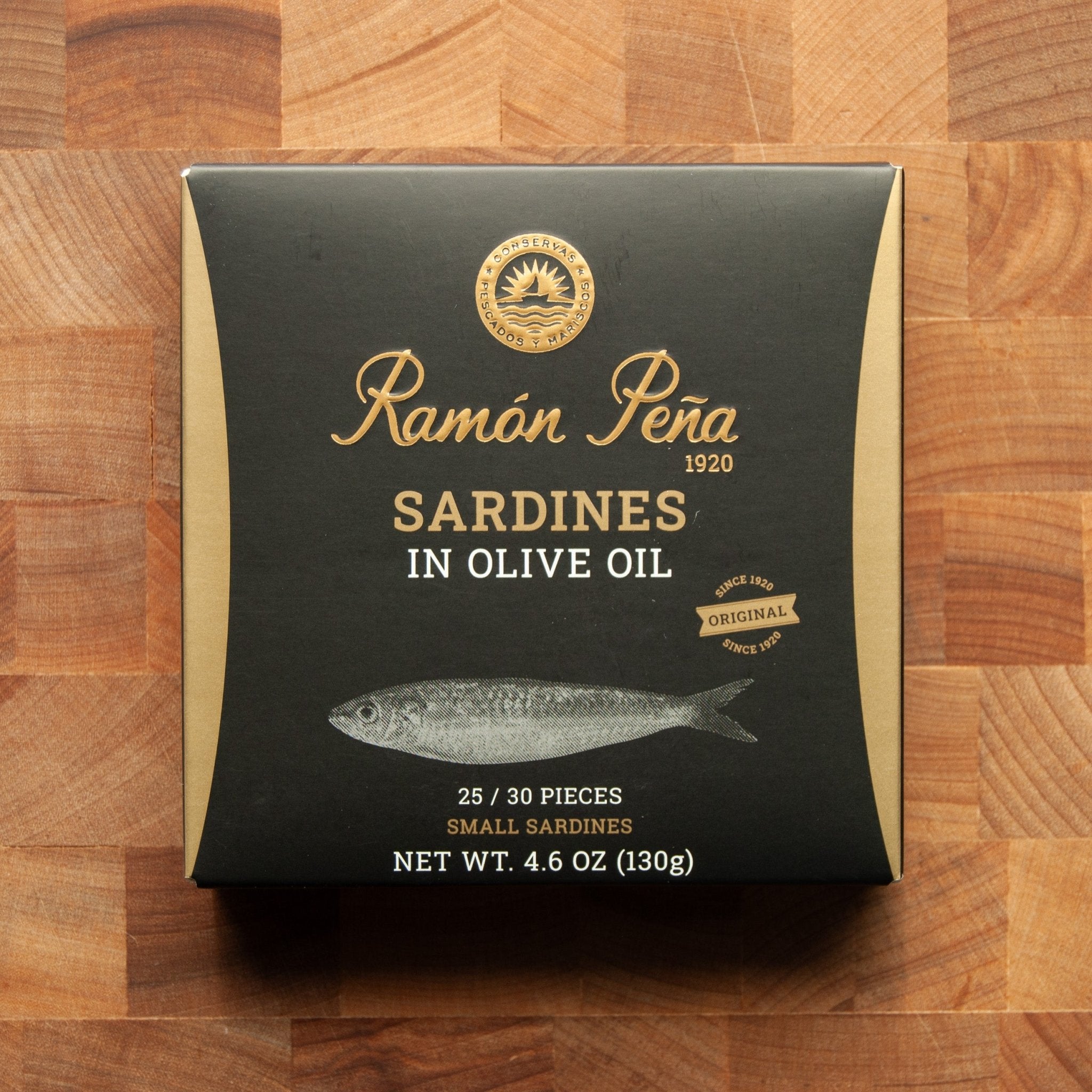 Ramon Pena Sardines in Olive Oil 25/30 - FishNook Tinned Seafood Co.