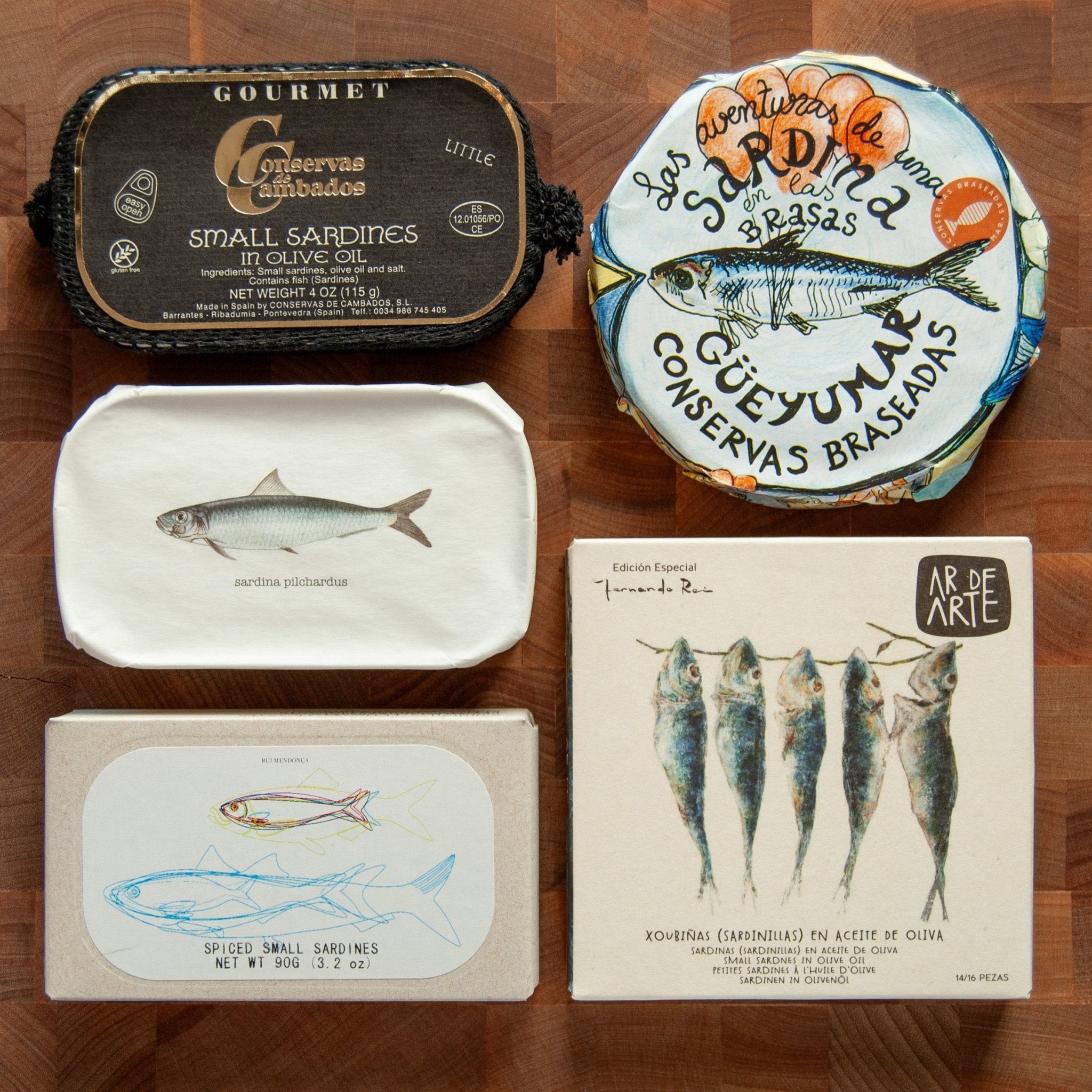 Sardine Aficionado Bundle - FishNook Tinned Seafood Co.