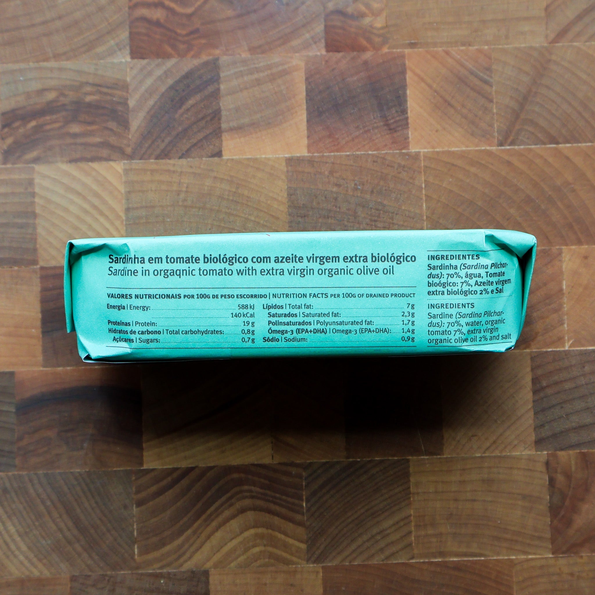 Sardinha - Sardines in Organic Tomato Sauce & EVOO - FishNook Tinned Seafood Co.