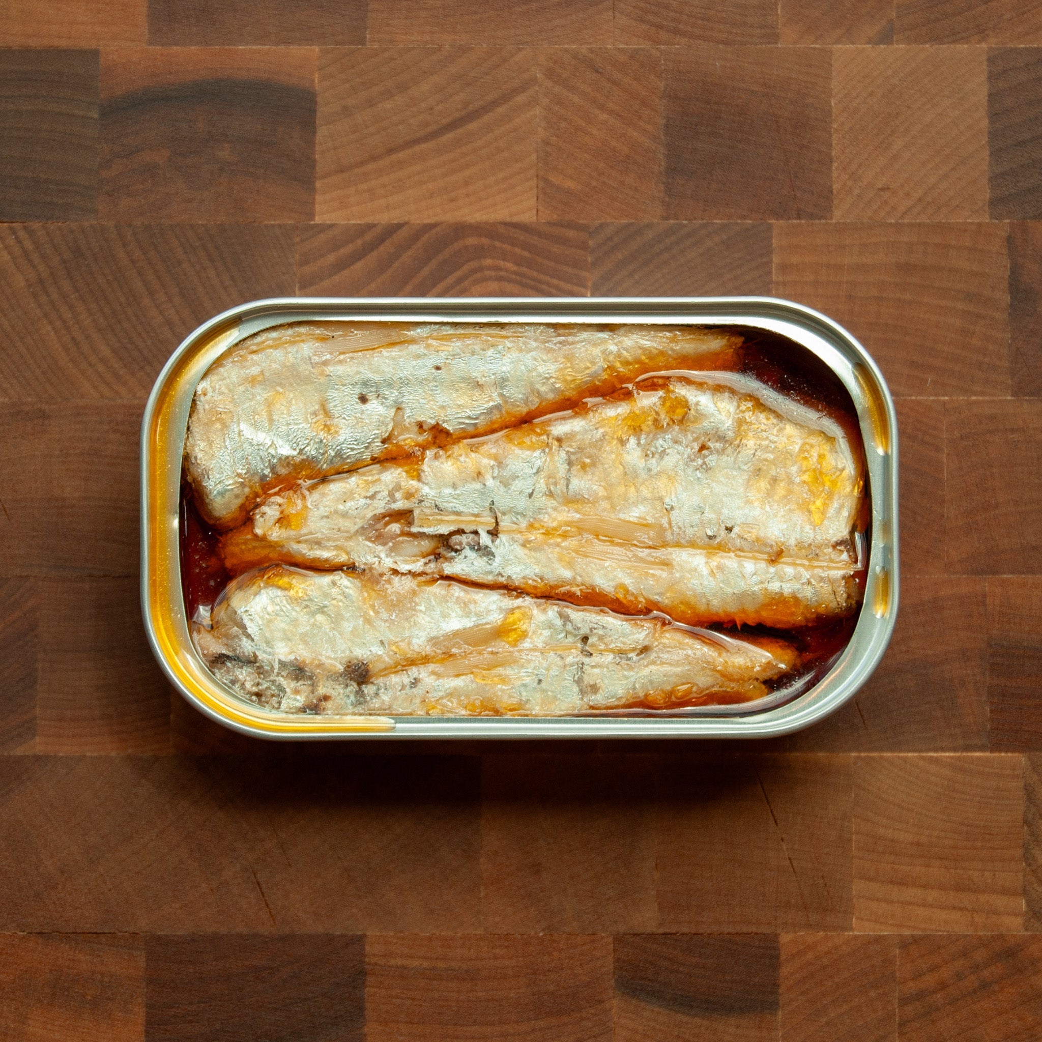Sardines in Spicy Olive Oil w/ Malagueta Chili - FishNook Tinned Seafood Co.