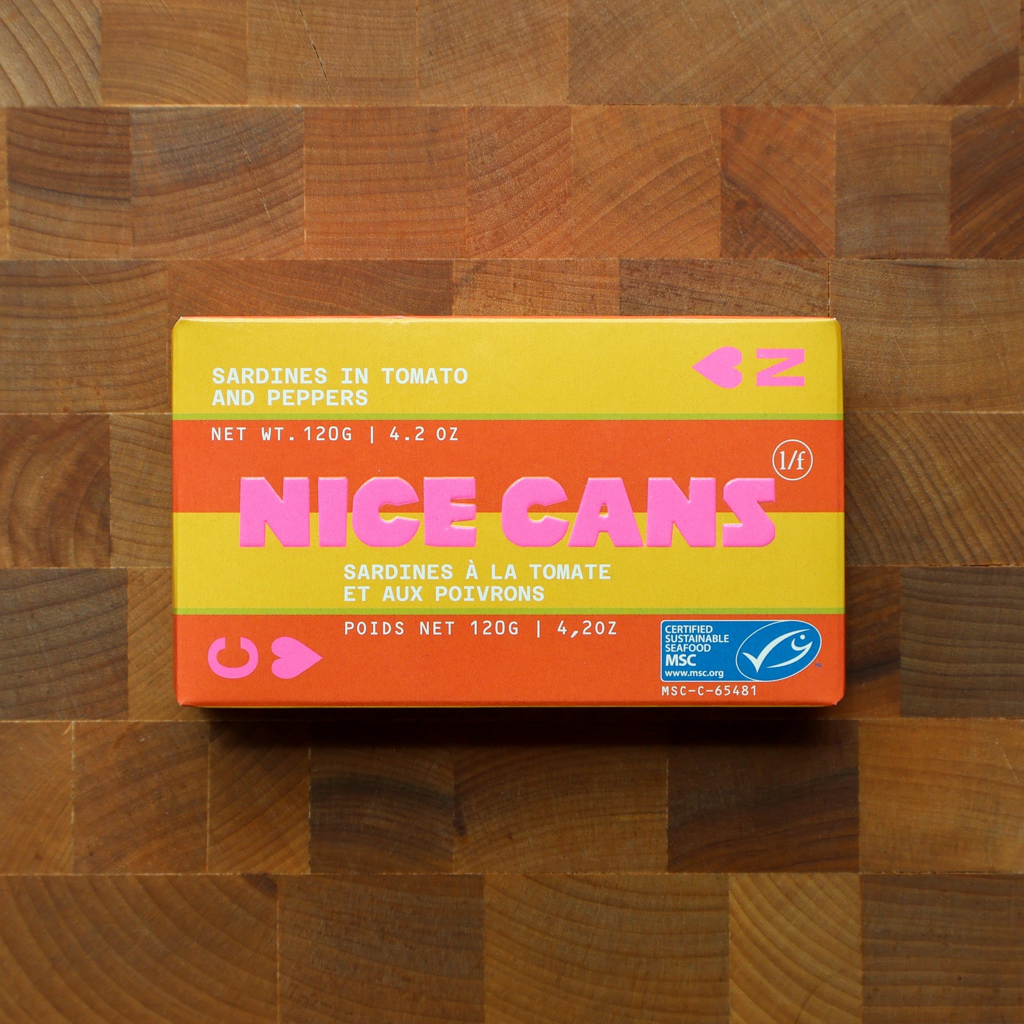 Nice Cans - Sardines in Tomatoes & Peppers - FishNook Tinned Seafood Co.