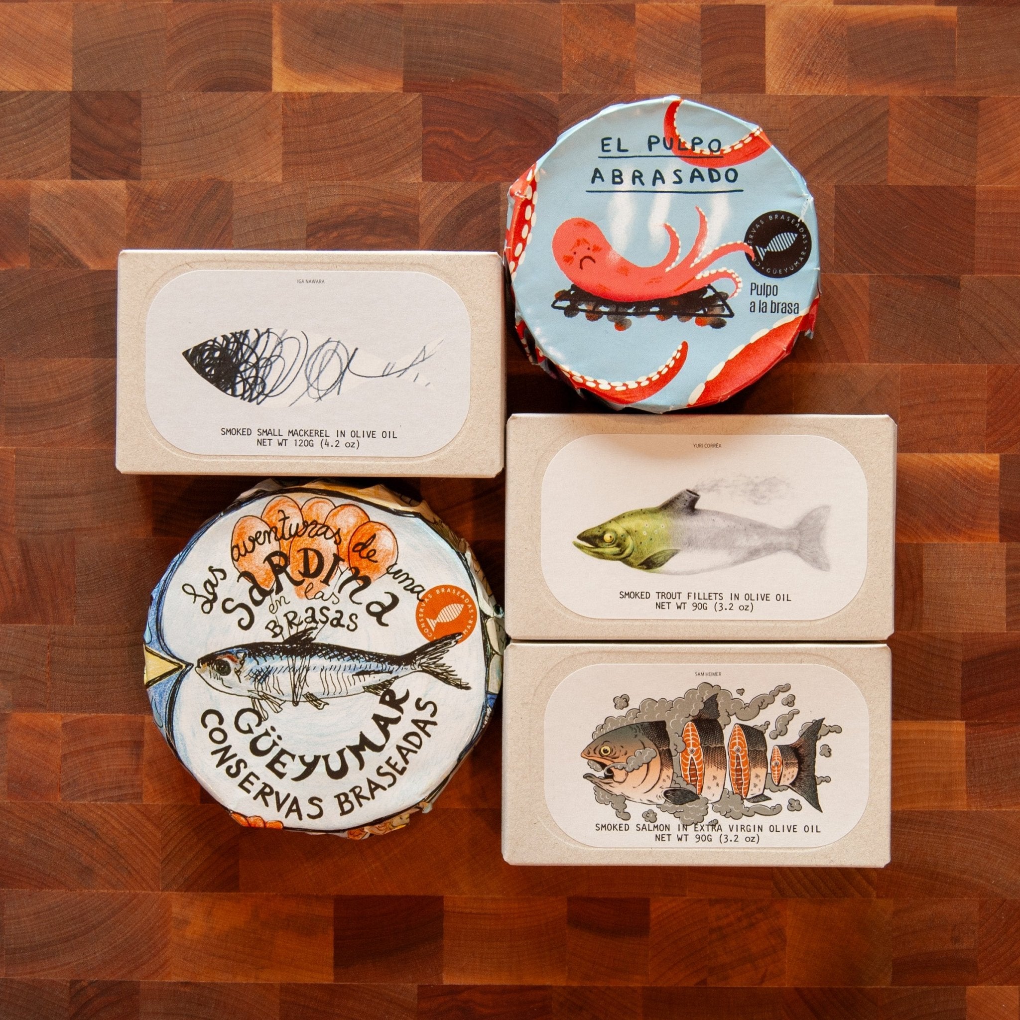 Smoke Lovers Bundle - FishNook Tinned Seafood Co.