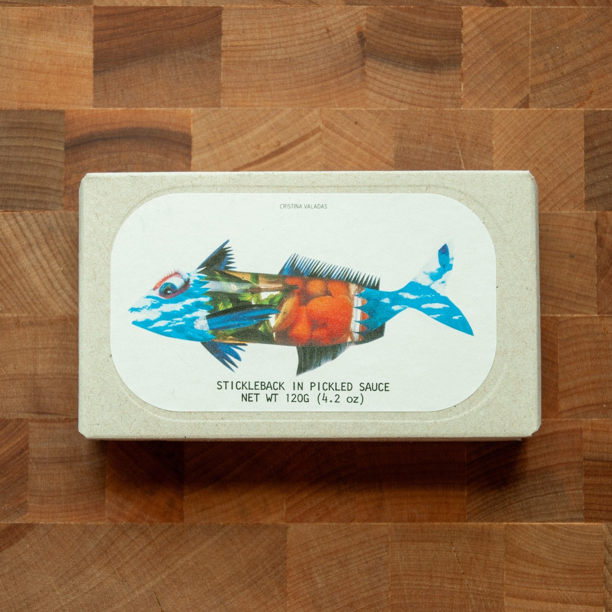 Stickleback in Pickled Sauce - FishNook Tinned Seafood Co.